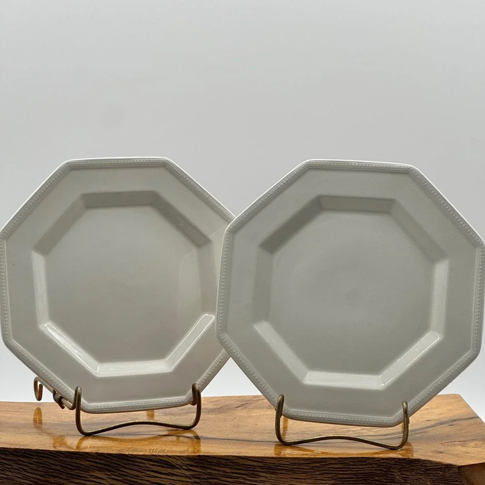 Johnson Brothers England Octagon Plates 7.5